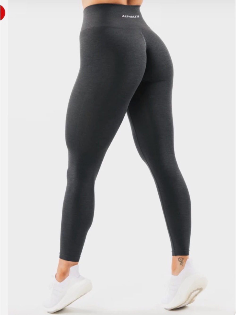 Alphalete Amplify seamless High-Waist Leggings - Charcoal